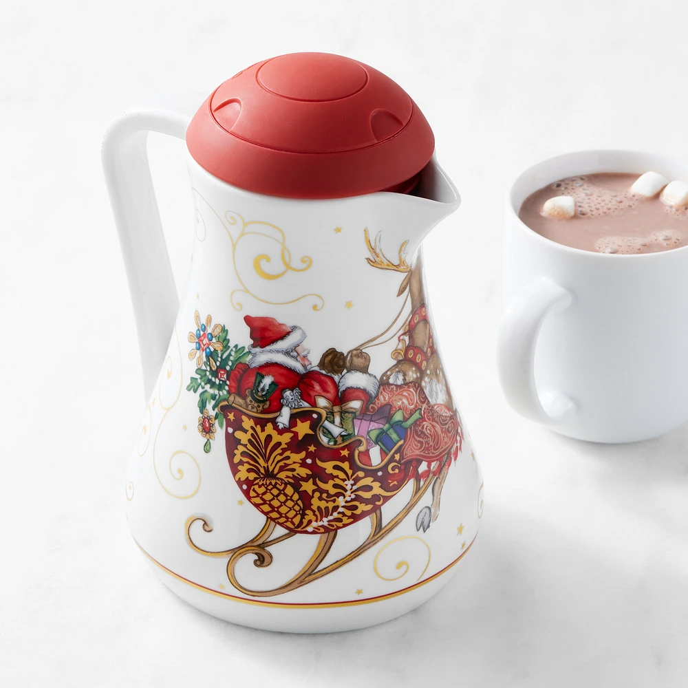 'Twas the Night Before Christmas Hot Chocolate Pot