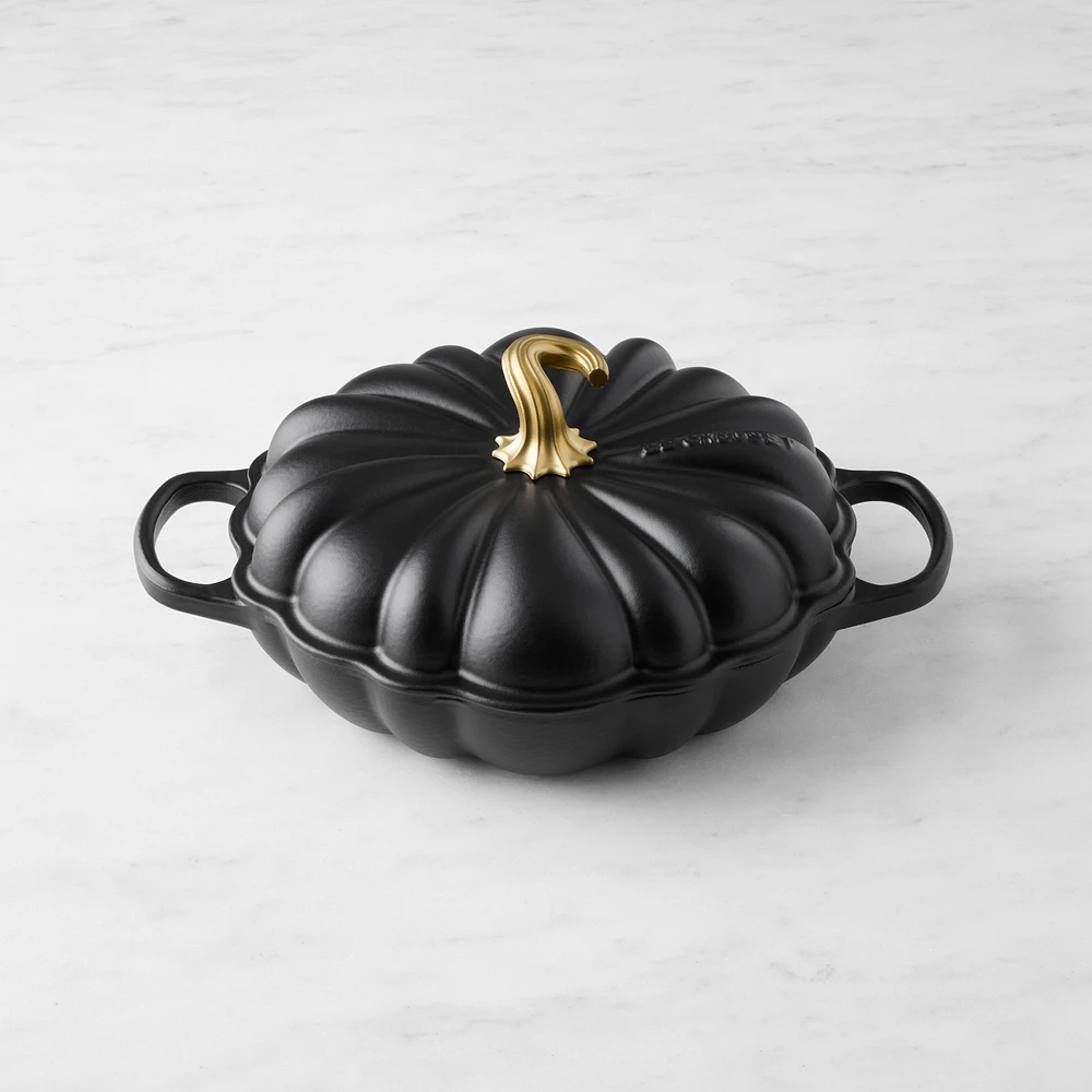 Le Creuset Enameled Cast Iron Pumpkin Braiser, 2 1/4-Qt.