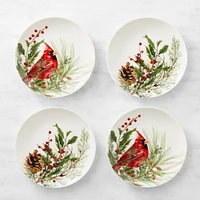 Woodland Berry Appetizer Plates, Set of 4