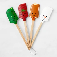 Mini Holiday Novelty Spatulas, Set of 4