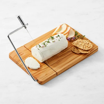 Olivewood Cheese Board with Slicer