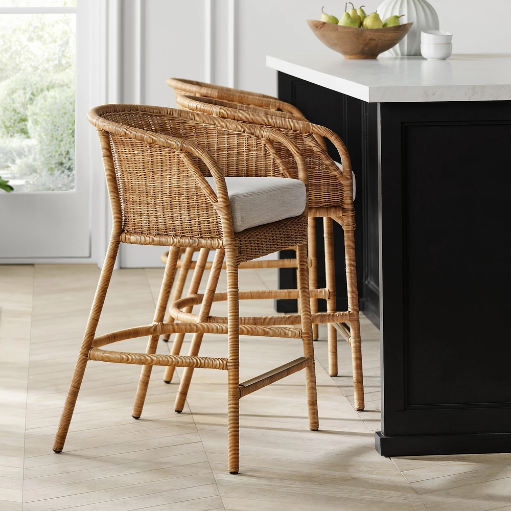 Topanga Counter Stool, Light Sand