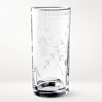 Vintage Etched Highball Glasses