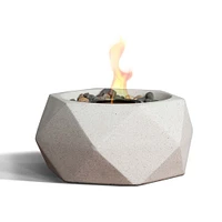 TerraFlame Geo Tabletop Fire Bowl (11")