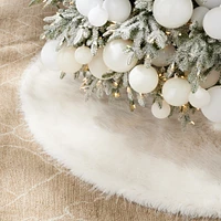 Jeff Leatham x Williams Sonoma Faux Fur Tree Skirt