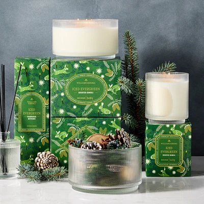 Williams Sonoma Seasonal Home Scents Iced Evergreen Collection