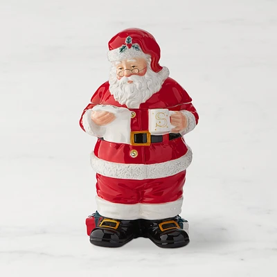 Twas the Night Before Christmas Santa Cookie Jar