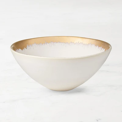 Brushed Gold Cereal Bowls, Set of 4