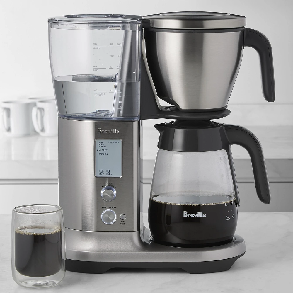 Breville Precision Brewer® 12-Cup Drip Coffee Maker with Glass Carafe