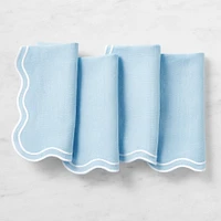 AERIN Scalloped Napkins, Set of 4