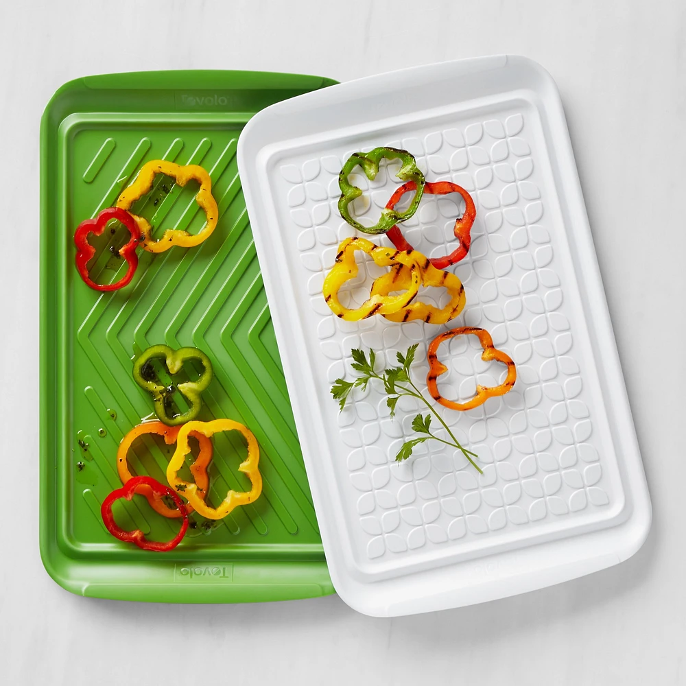 Williams Sonoma 2-Piece Grill Prep Veggie Trays