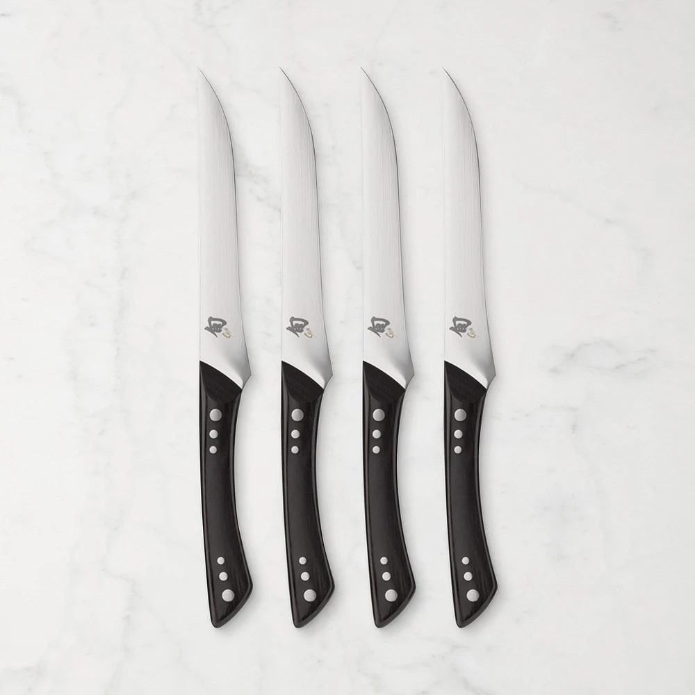 Shun Shima Steak Knives, Set of 4