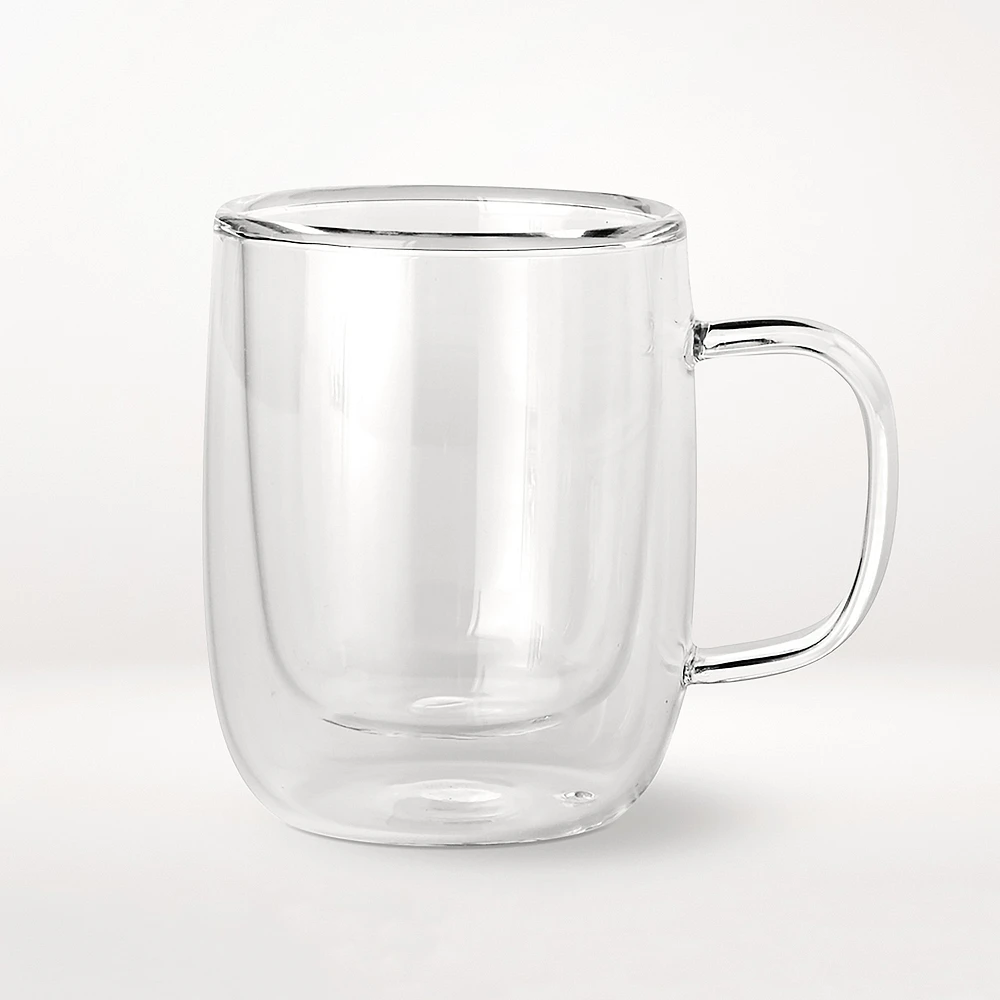 Double-Wall Glass Espresso Mugs