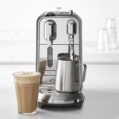 OPEN BOX: Breville Nespresso Creatista Plus Espresso Machine, Sea Salt