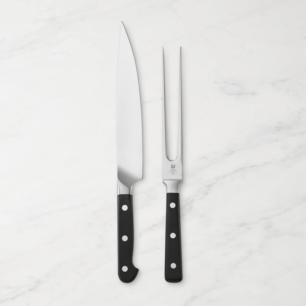 Zwilling Pro Carving Knife & Meat Fork Set