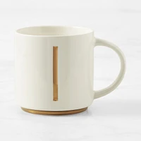 Gold Monogram Mug