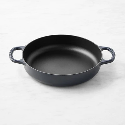 Le Creuset Enameled Cast Iron Everyday Braiser Pan, 3-Qt., Matte Navy