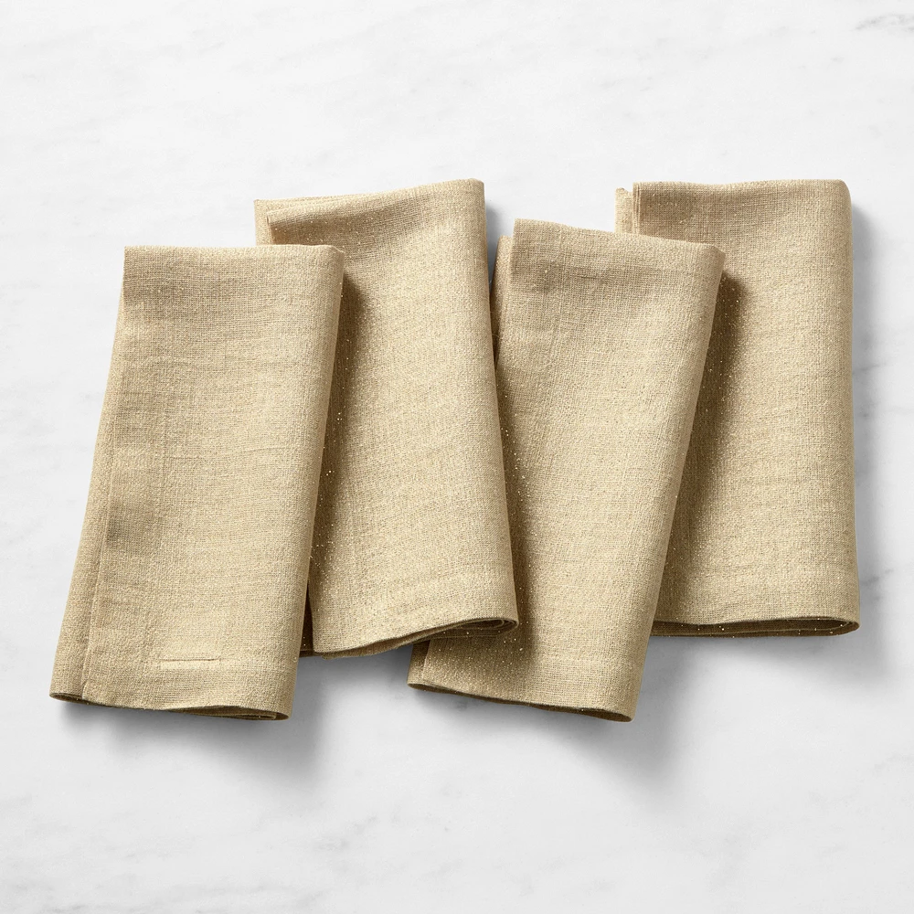 Metallic Napkins, Set of 4