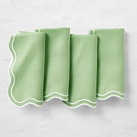 AERIN Scalloped Napkins, Set of 4