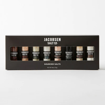 Jacobsen Salt Co. Salt Sourced 8 Vial Set