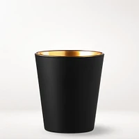 Black Matte & Copper Double Old-Fashioned Glasses