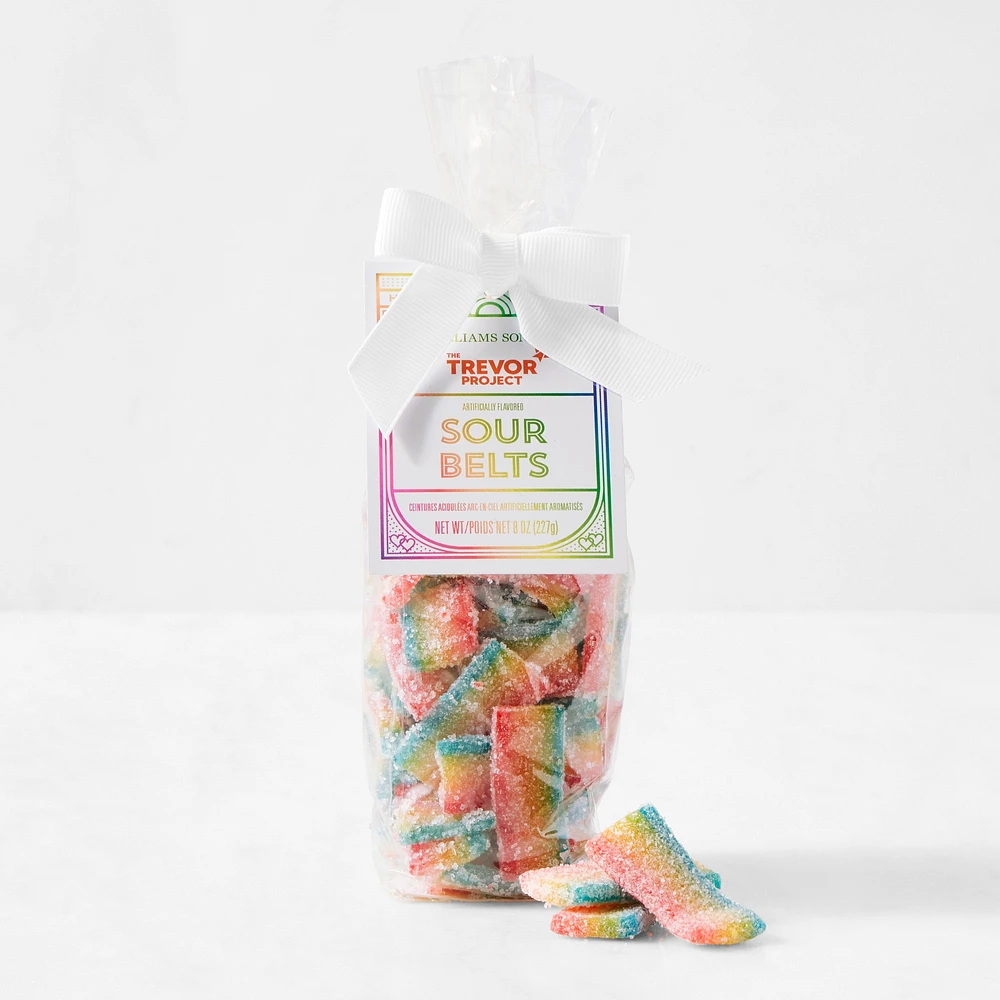 The Trevor Project Rainbow Sour Belts