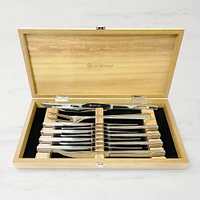 Wüsthof Stainless-Steel Steak and Carving Knives, Set of 10