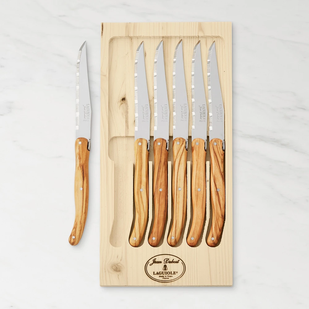 Jean Dubost Laguiole Steak Knives, Set of 6