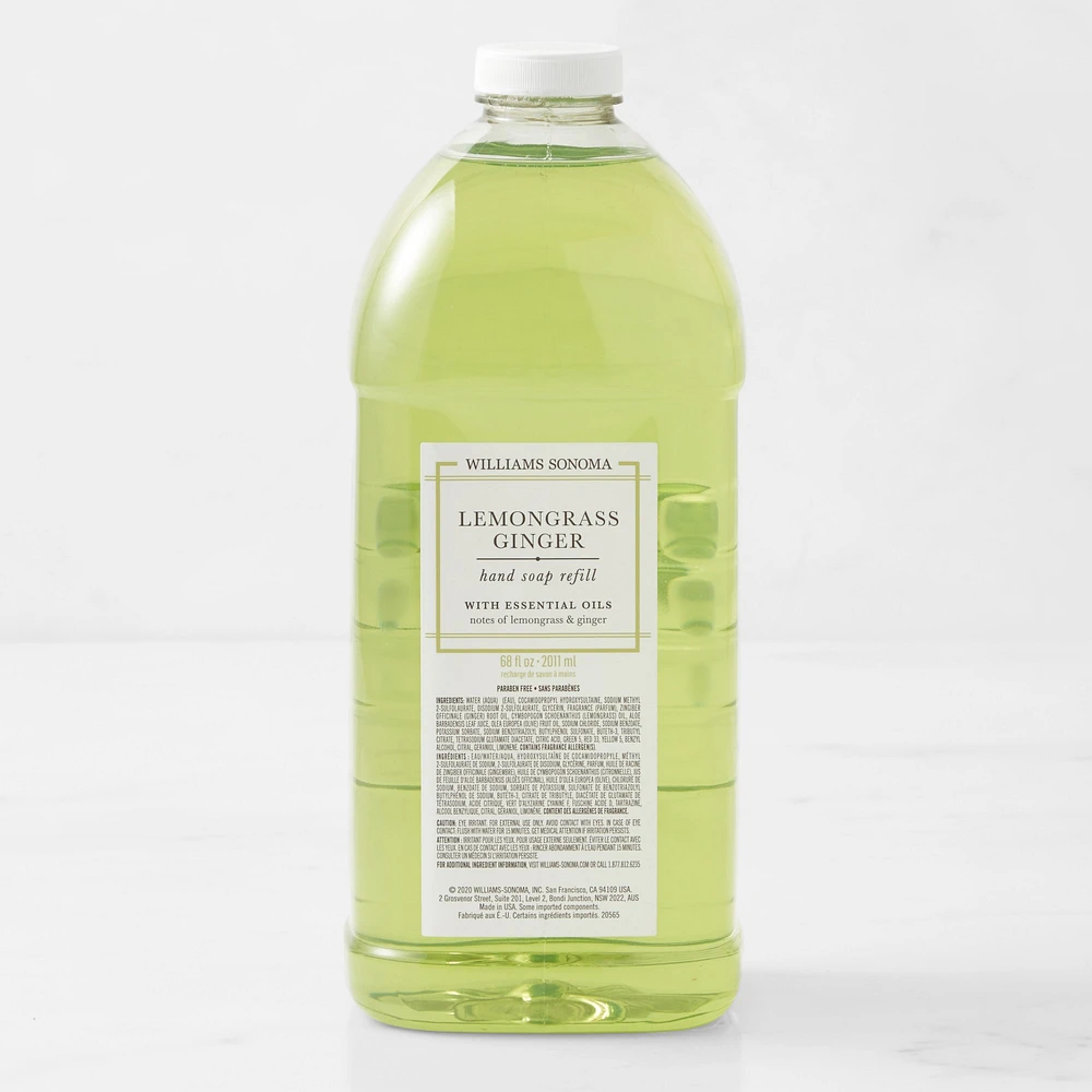 Williams Sonoma Lemongrass Ginger Hand Soap Refill, 68oz.