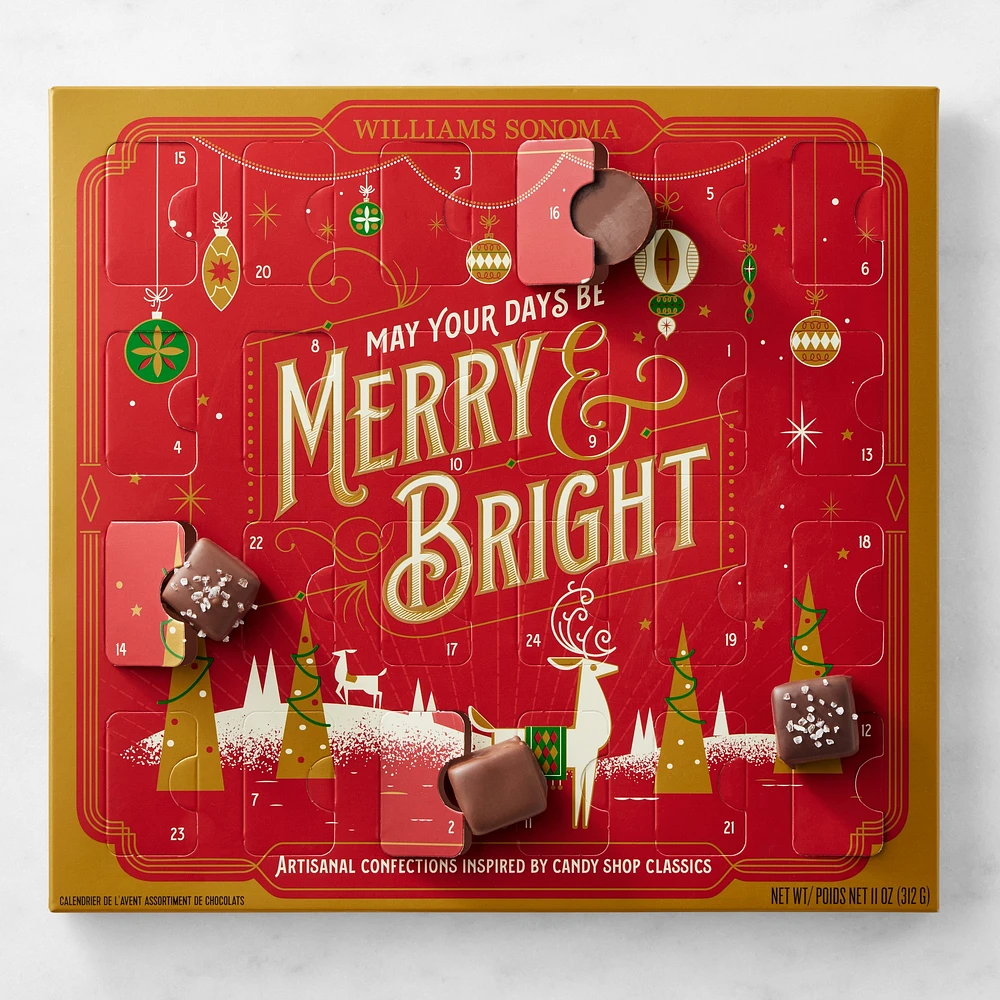 Williams Sonoma Classic Candy Advent Calendar