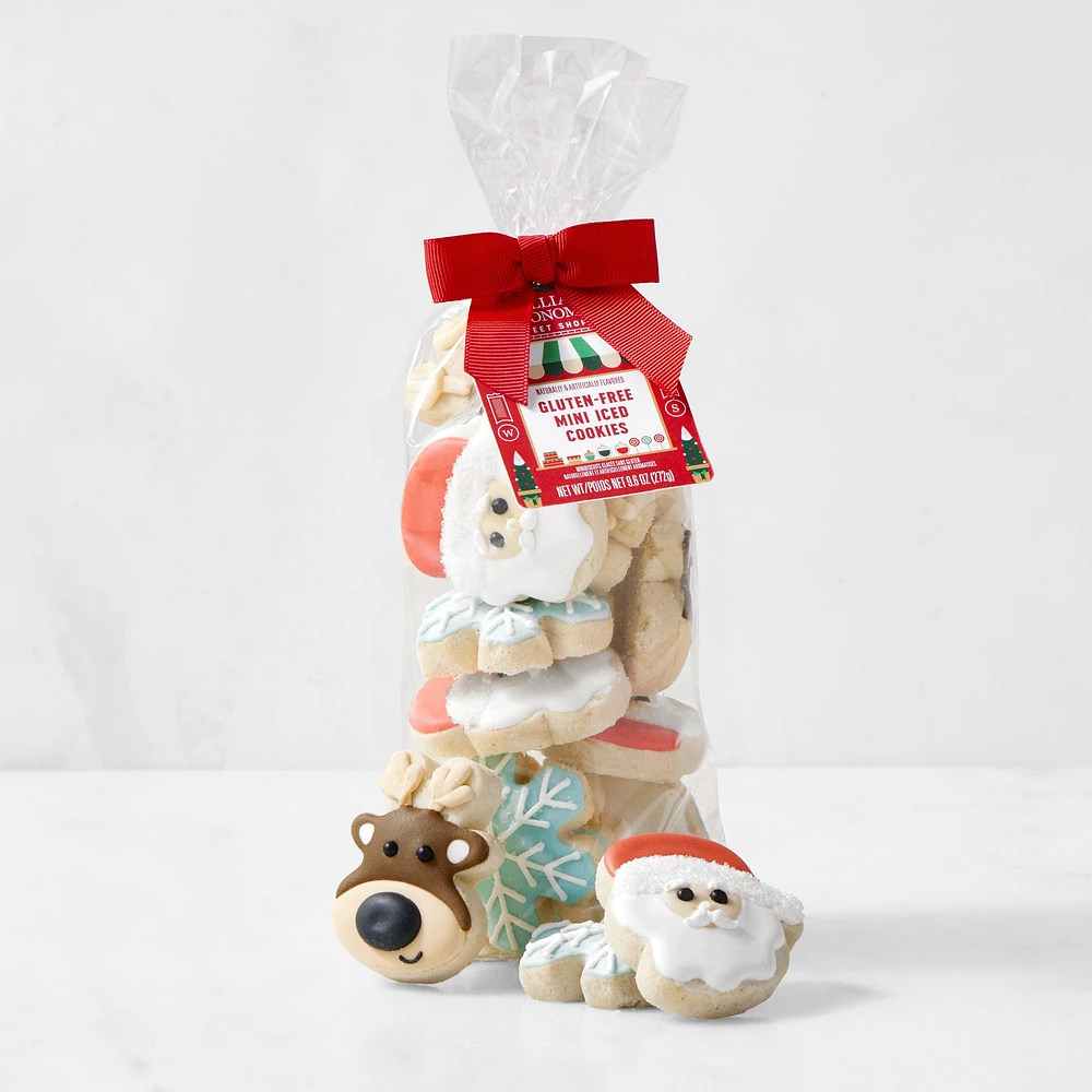 Williams Sonoma Gluten-Free Mini Iced Christmas Cookies