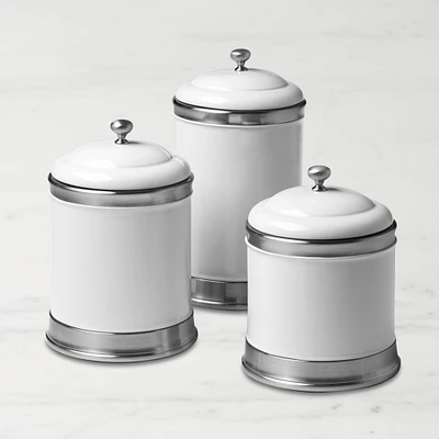 Williams Ceramic Canisters, Set of 3