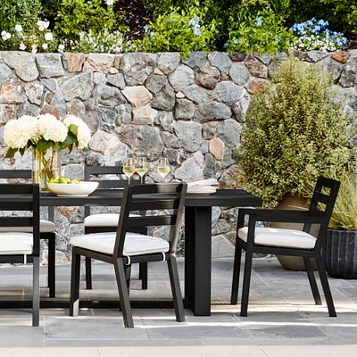 Ojai Outdoor Metal Dining Table (96")