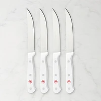 Wüsthof Gourmet White Steak Knives, Set of 4