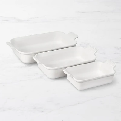 Le Creuset Heritage Open Rectangular Dishes, Set of 3