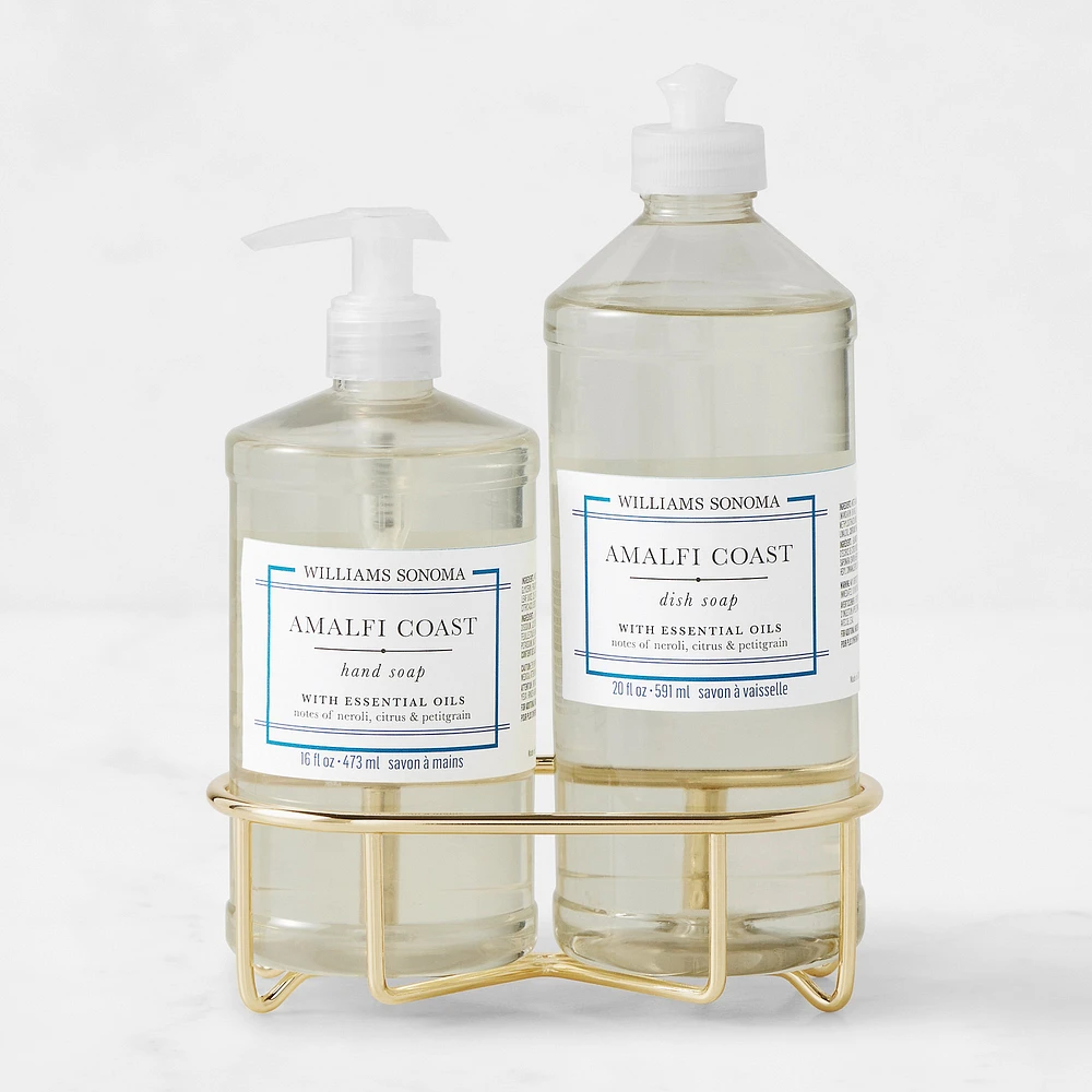 Williams Sonoma Amalfi Coast Hand Soap 3-Piece Kitchen Set