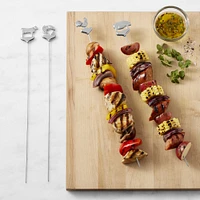 Williams Sonoma Stainless-Steel Animal Deco Skewers