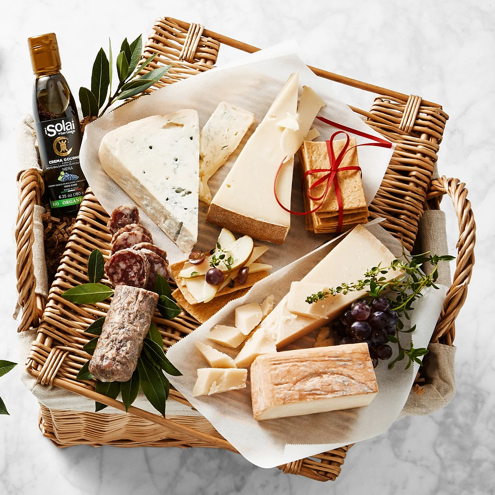 Williams Sonoma Italian Cheese & Savory Hamper