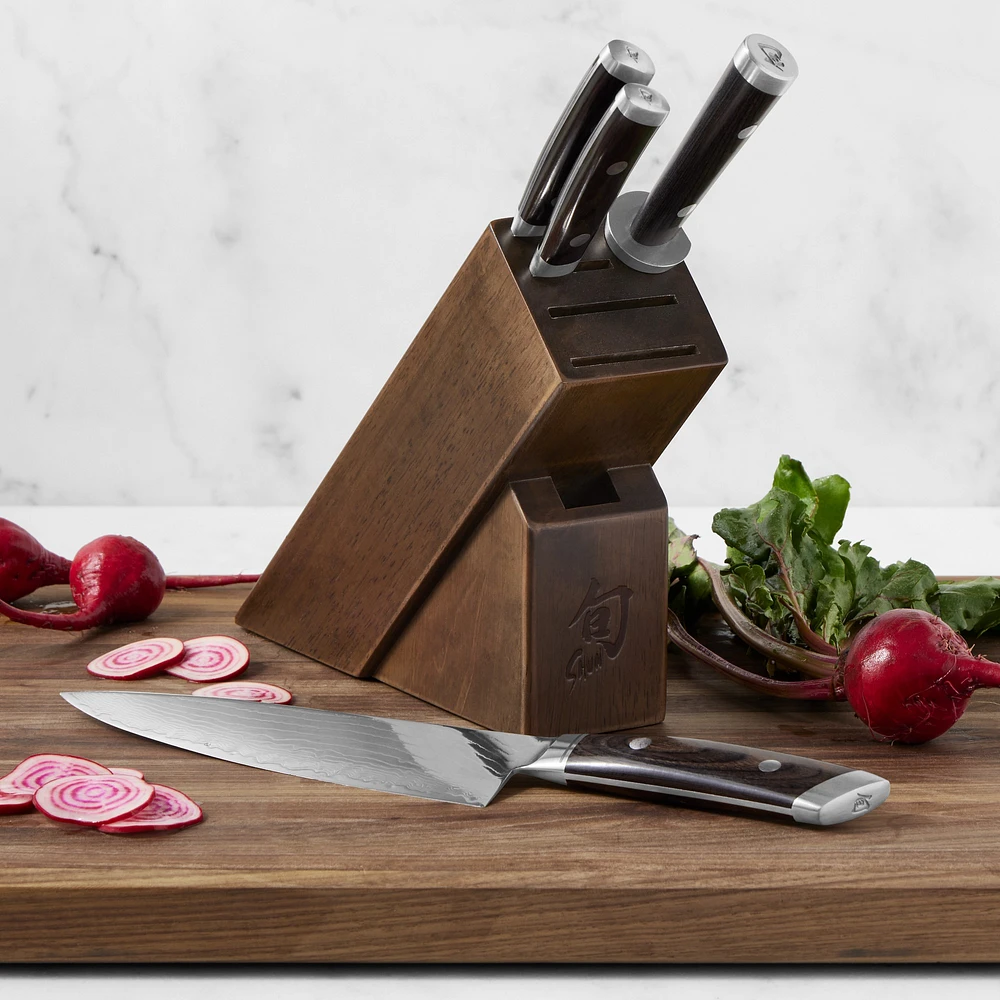 Shun Kaji Knife Block, Set of 5