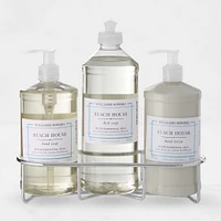 Williams Sonoma Beach House Hand Soap & Lotion 4-Piece Kitchen Set