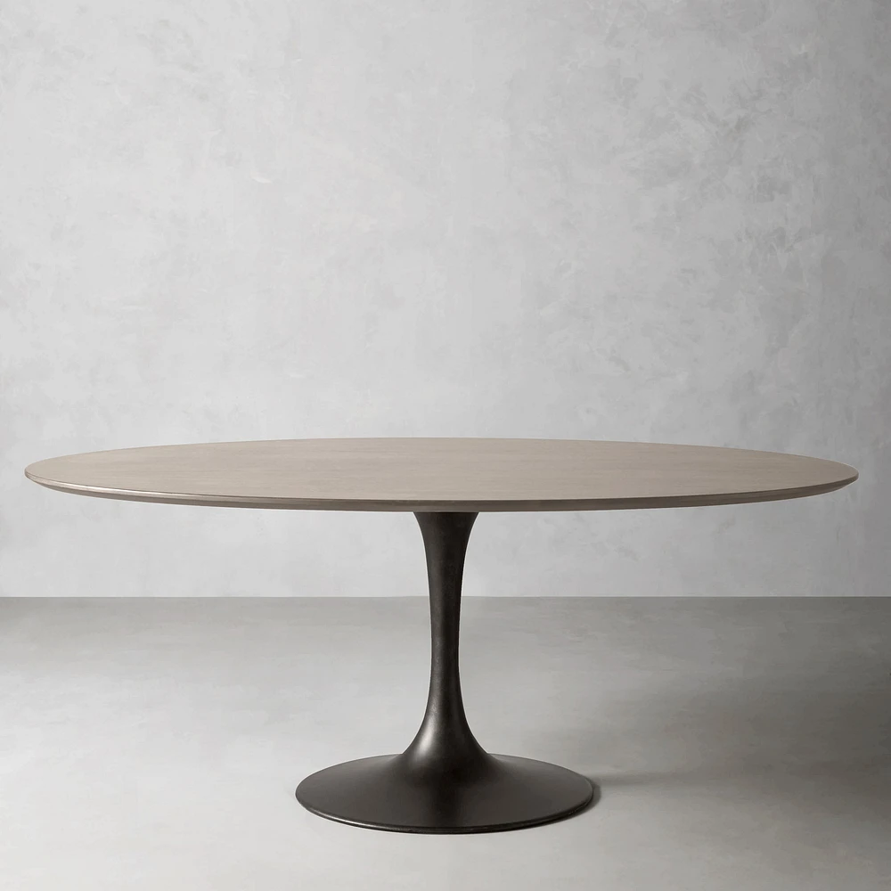 Tulip Oval Pedestal Dining Table (70")