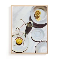 Flatlay Lemon Study No.1 Limited Edition Kitchen Art by Minted