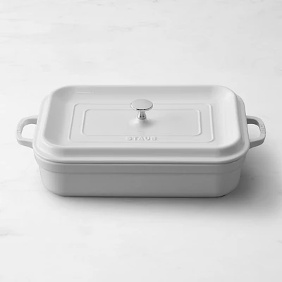 Staub Stoneware Rectangular Covered Baker, 4.8-Qt.