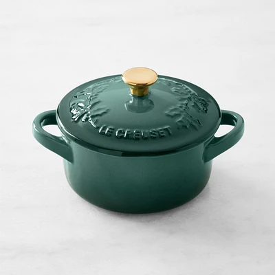 Le Creuset Stoneware Holly Mini Cocotte, 8-oz