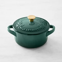 Le Creuset Stoneware Holly Mini Cocotte, 8-oz