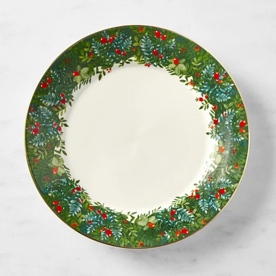 OPEN BOX: Christmas Forest Dinner Plates, Set of 4