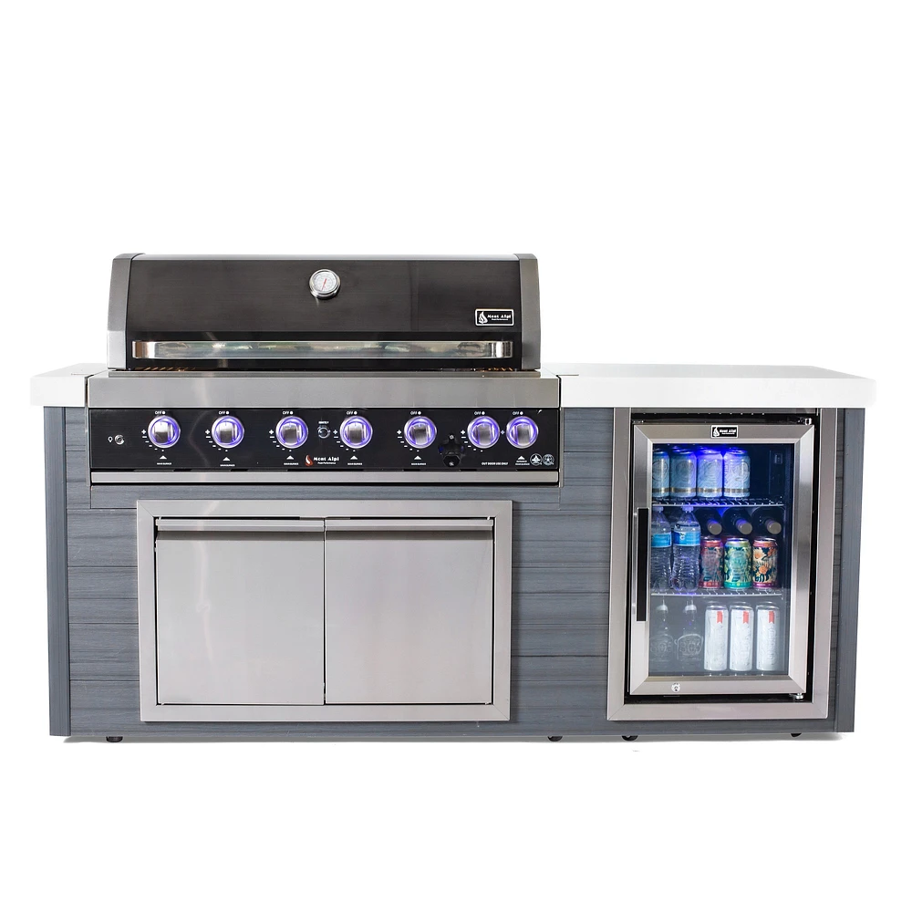 Mont Alpi 6-Burner Artwood Island