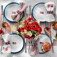 American Flag Dinnerware Collection