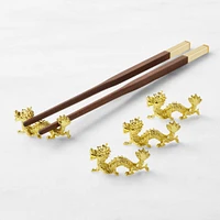 Lunar Dragon Chopsticks Rest, Set of 4