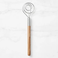 Williams Sonoma Olivewood Dough Whisk